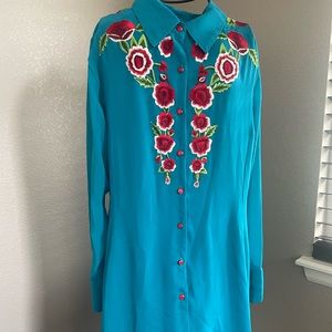 Embroidered women’s blouse